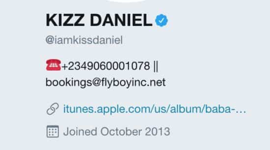 Kiss Daniel now to be known as Kizz Daniel