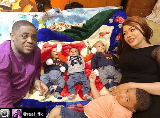 FFK ecstatic about his wife and kids despite past and present storm