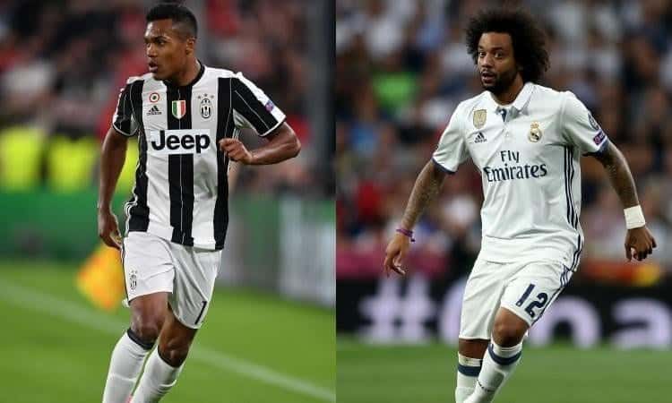 Real Madrid to swap Marcelo for Alex Sandro of Juventus