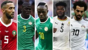 Nominees for BBC African Footballer of the Year