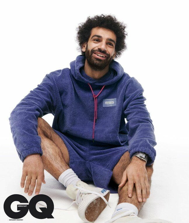 African best footballer Mohamed Salah covers GQ Magazine (Photos)