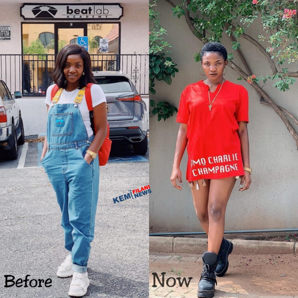 Simi cuts her hair and she's so beautiful (photos)