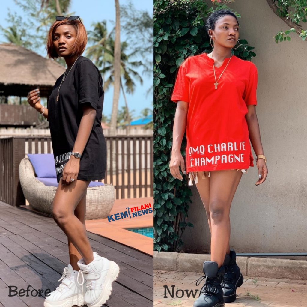 Simi cuts her hair and she's so beautiful (photos)