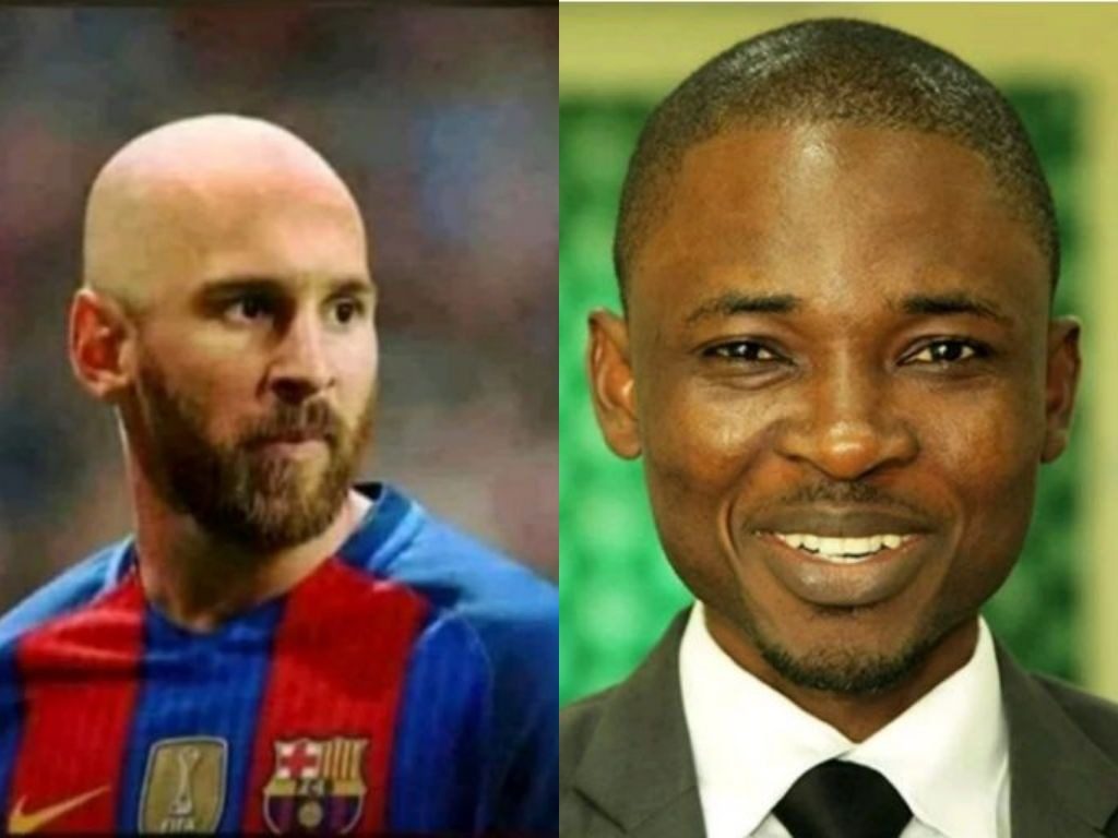Blogger Omojuwa to wear blonde hair as punishment for Messi bit winning UCL  - Kemi Filani